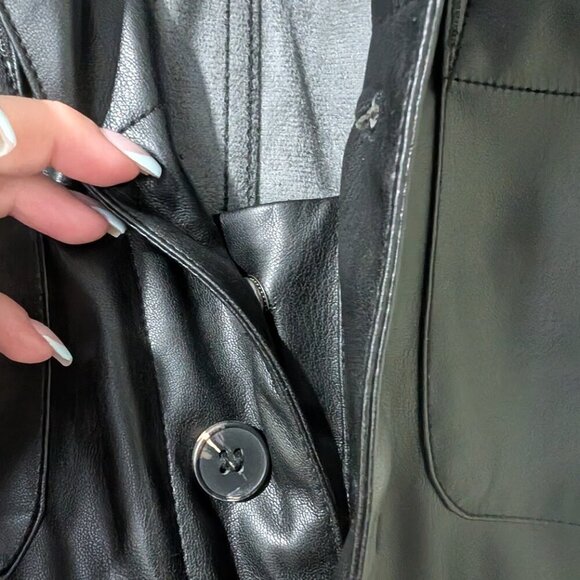 Pistola | Grover Vegan Leather Jumpsuit In Black - Picture 14 of 14